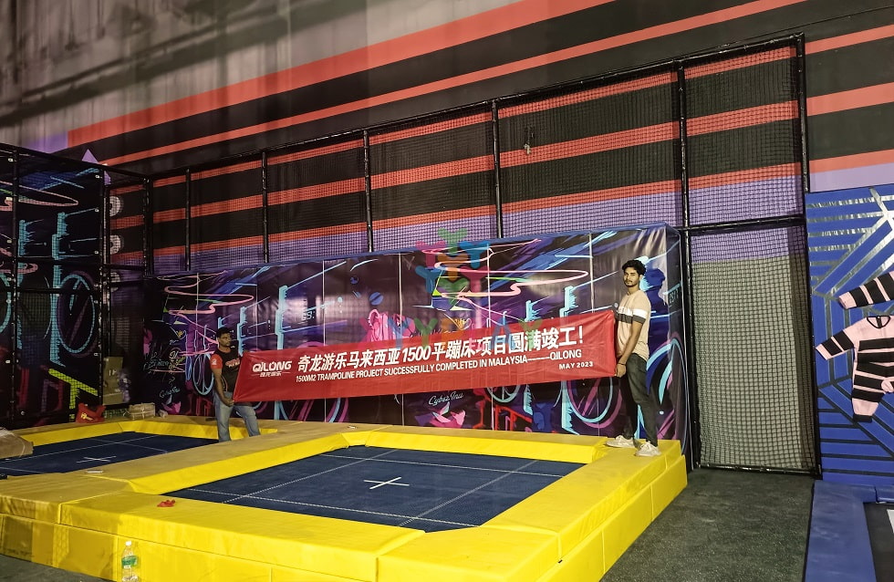 Indoor Trampoline Park Equipment