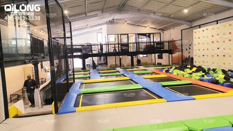 Custom Indoor Trampoline Equipment