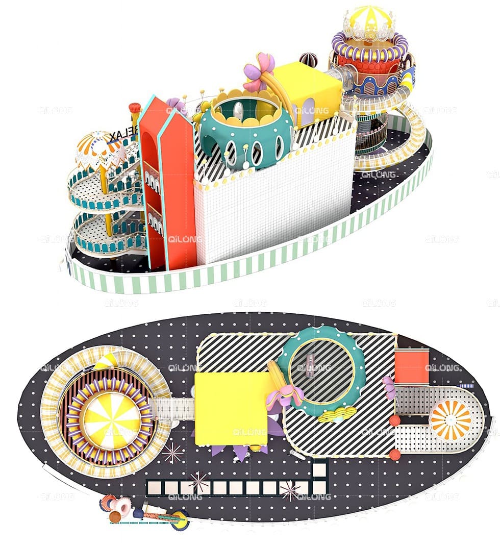 customized indoor soft play equipment supplier