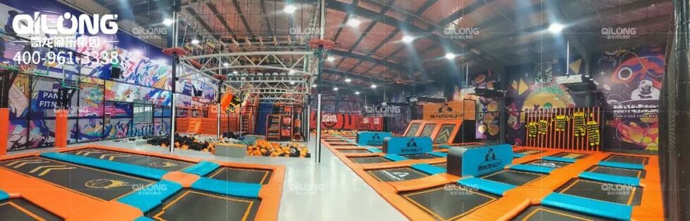 Customized Indoor Trampoline Park Equipment Supplier