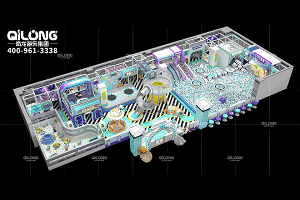 Qilong Amusement** Taiyuan Project: un parco giochi al coperto a tema spaziale che ridefinisce l'intrattenimento per famiglie