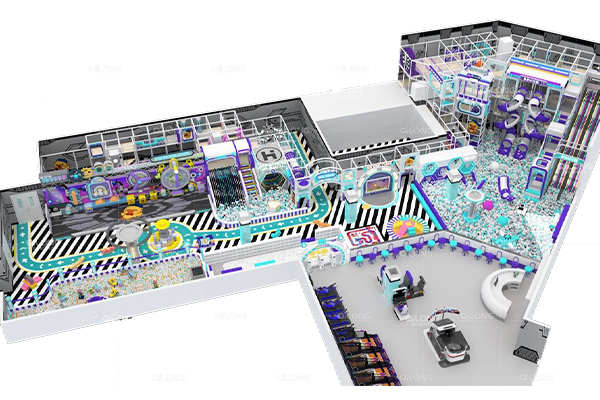 Qilong Amusement** un punto di riferimento di "Avventura interstellare" da 800㎡ a Zhejiang Pinghu