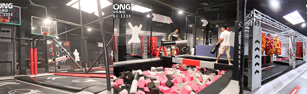 Large Indoor Trampoline Park for Kids Supplier